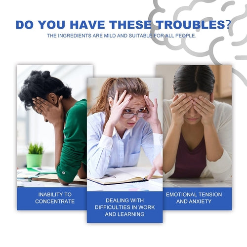 Googeer Brain Boost Plus, Relieve Anxiety Fatigue Enhance Energy Body